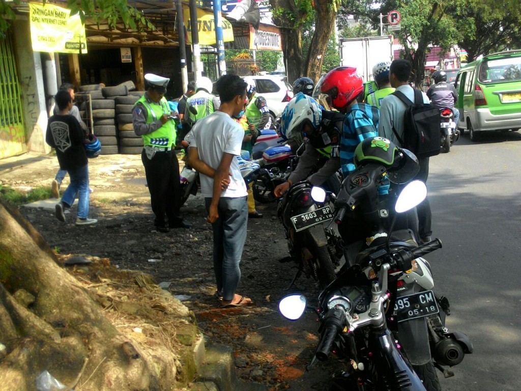 Polres Bogor Kota Dan Dispenda Selenggarakan Razia Gabungan KTMDU