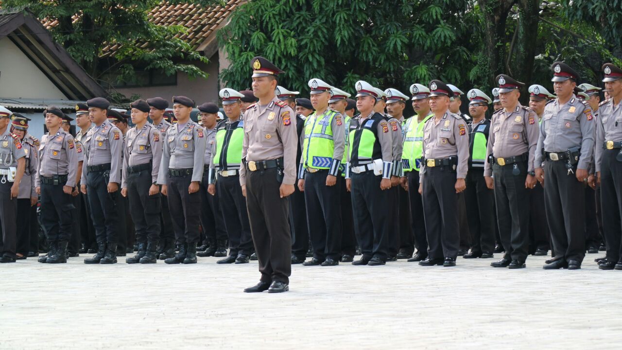 Kapolresta Bogor Kota Pimpin Sertijab Waka Polresta Para Kabag Para