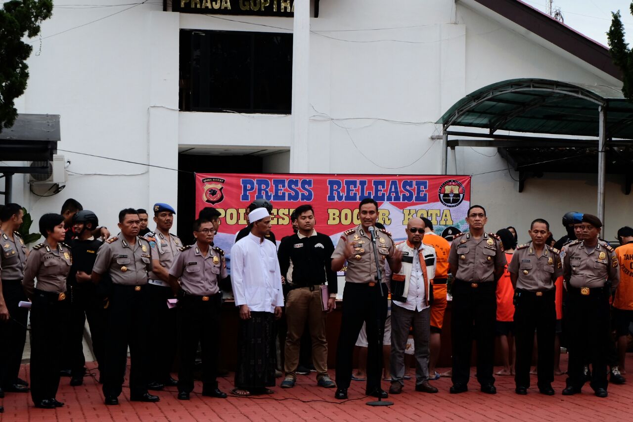 Ops Libas Lodaya 2016 Polresta Bogor Kota Menjaring 150 Anak