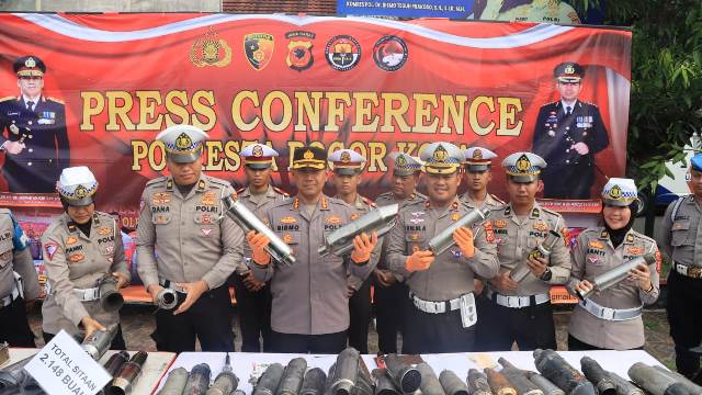 Wakapolresta Bogor Kota Pimpin Upacara Hari Kesadaran Nasional