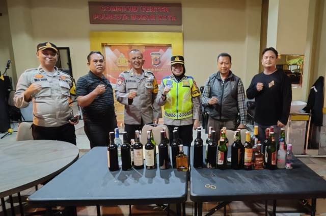 Polresta Bogor Kota Gencarkan Berantas Minuman Keras Beralkohol