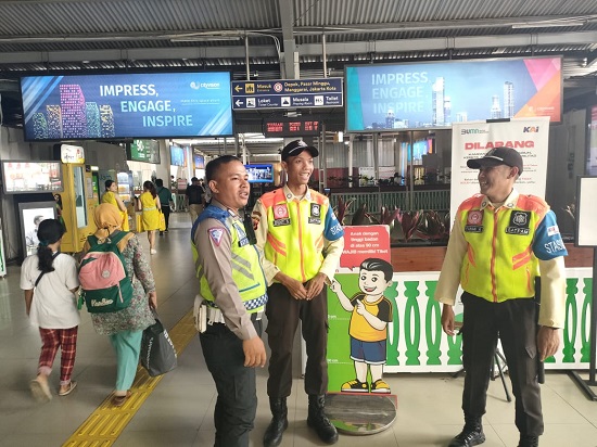 Satlantas Polresta Bogor Kota Pantau Jumlah Wisatawan Yang Masuk Kota