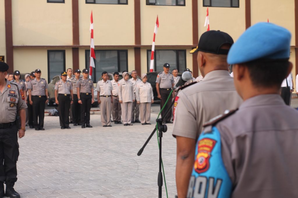 Korps Raport Kenaikan Pangkat Pengabdian Perwira Dan Bintara Polresta