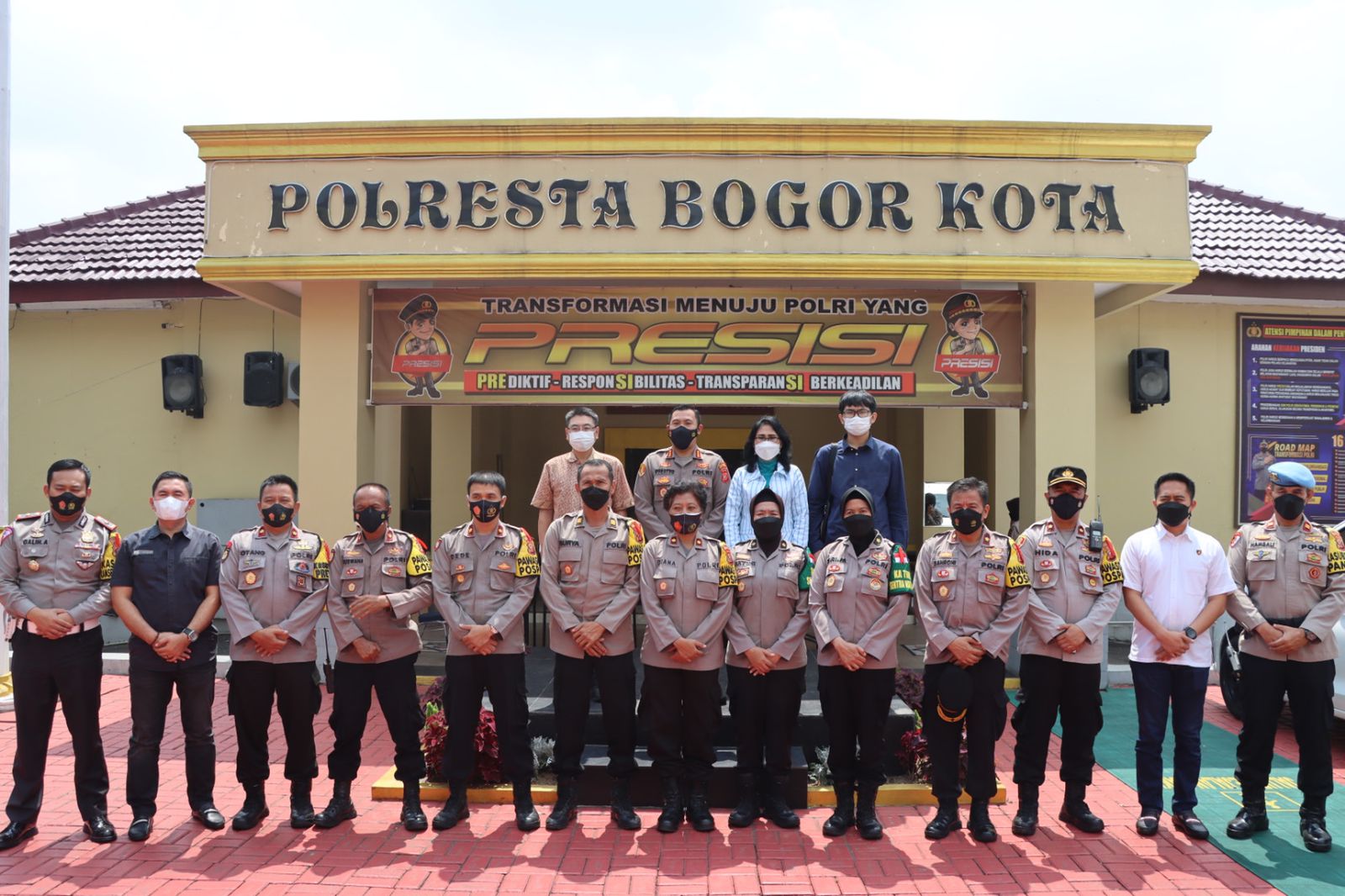 Terima Kunjungan Polisi Jepang Kapolresta Bogor Kota Paparkan Program ...