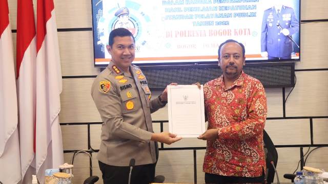 Ombusdman Beri Penghargaan Kepada Polresta Bogor Kota – Website Resmi ...