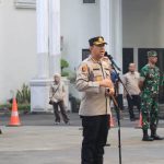 Kapolresta Bogor Kota Hadiri Undangan Tradisi Penjemputan Pejabat Baru Komandan Bataliyon Infantri 315/Garuda