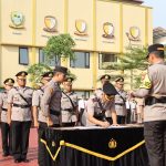 Kapolresta Bogor Kota Pimpin Upacara Serah Terima Jabatan