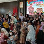 Serunya Anak-anak Bermain dengan Anggota Satlantas Polresta Bogor Kota Dalam Mengisi Liburan